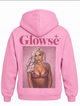 Glowse™ Signature Graphic Hoodie – Pink