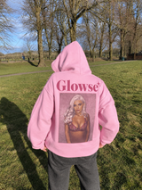 Glowse™ Signature Graphic Hoodie – Pink