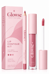 Glowse Lip Duo – Lip Liner + Liquid Lipstick